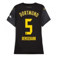 Maglia Calcio Borussia Dortmund Ramy Bensebaini #5 Seconda Divisa Donna 2024-25 Manica Corta